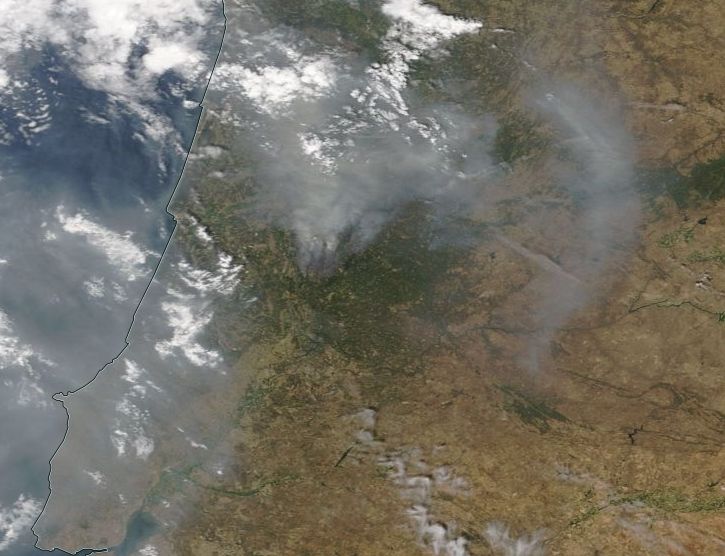 Incendios Forestales Mortiferos En Portugal