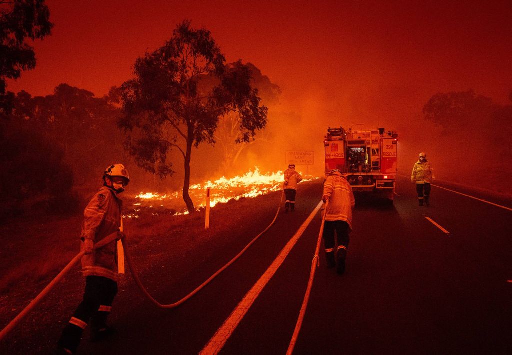 Austrália, incêndios florestais, La Niña tripla