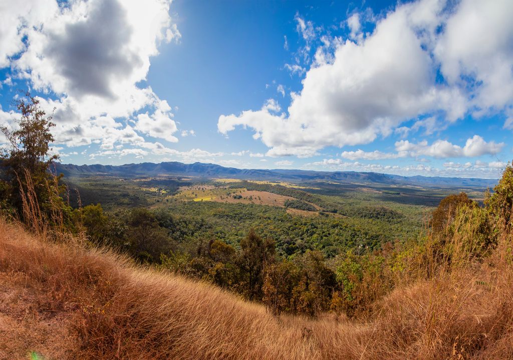 Após dias de destruição, chuvas aliviam cenário na Chapada dos Veadeiros.