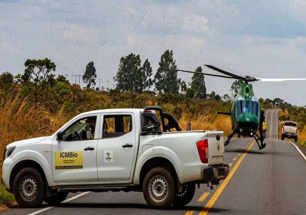 Ação conjunta entre ICMBio, Ibama e brigadas voluntárias controlou o fogo na Chapada dos Veadeiros.