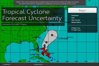 Incertidumbre de predicción de los ciclones tropicales