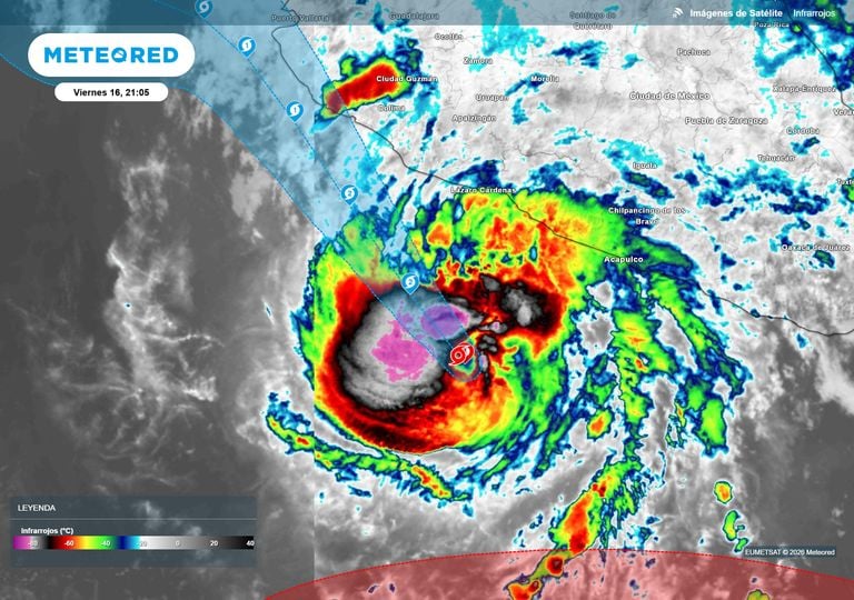 Incertidumbre en el comportamiento del hurac&aacute;n Trudy: su intensidad cambia y amenaza el Sur y Occidente de M&eacute;xico
