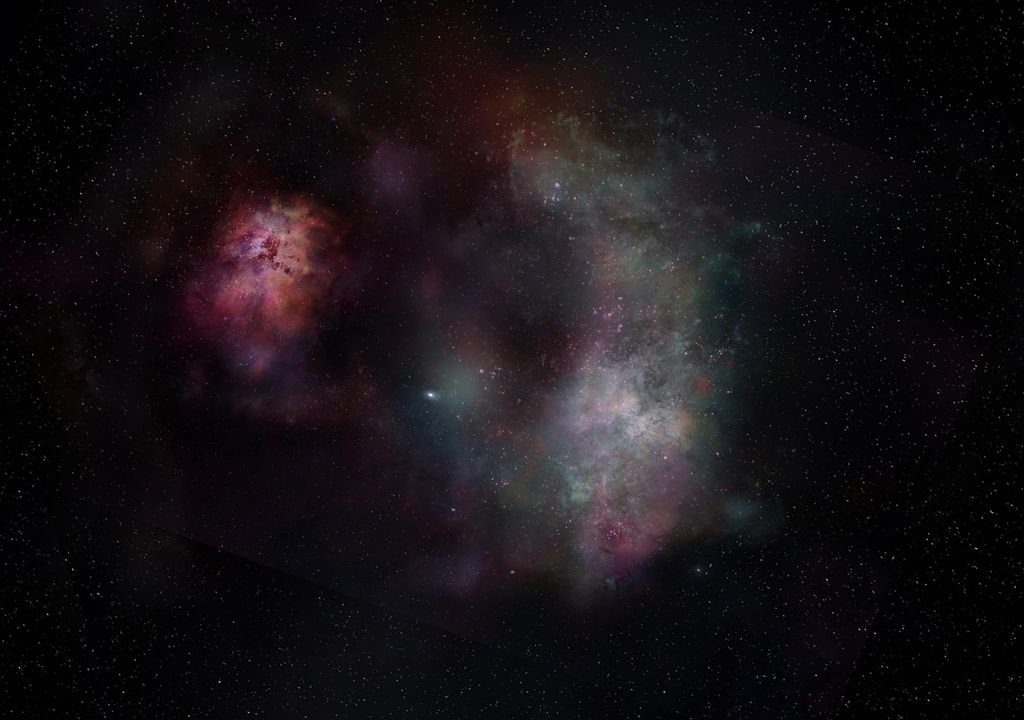 representación galaxia SPT0311-58