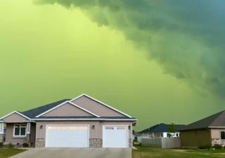 Incrível céu verde nos EUA: qual a razão e o que veio depois?