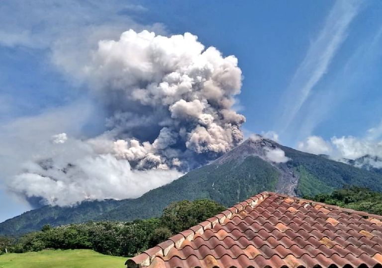 Alerta por incremento de actividad volcánica en Guatemala Alerta por incremento de actividad volcánica en Guatemala