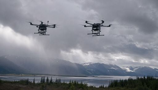 Incroyable : des scientifiques ont fait tomber la pluie gr&acirc;ce &agrave; des drones en Alaska