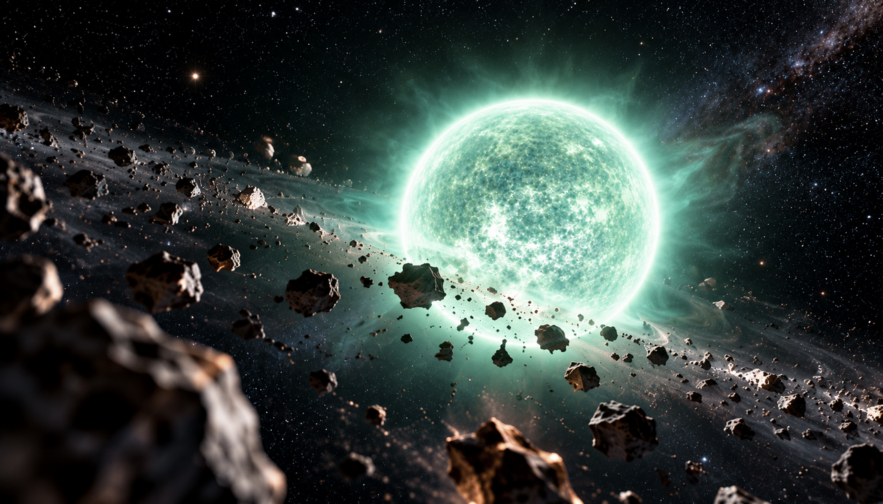 Incroyable : la première étoile verte a été découverte par des astronomes 
