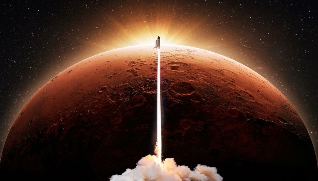 Mars Le Starship avec à son bord Chun Wang pourrait s'envoler vers la planète Mars en août 2034 selon SpaceX !