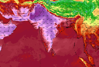 Inde : court répit orageux, jusqu’à 50°C à nouveau ces prochains jours