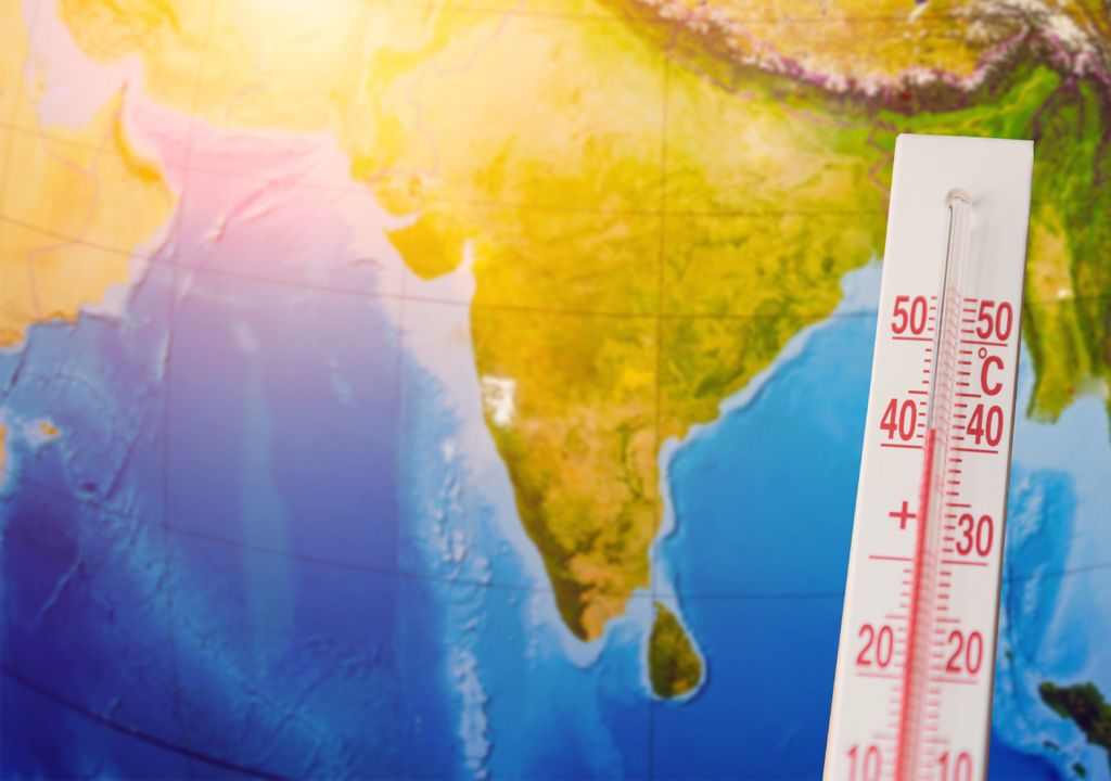 ondas de calor; índia e paquistão