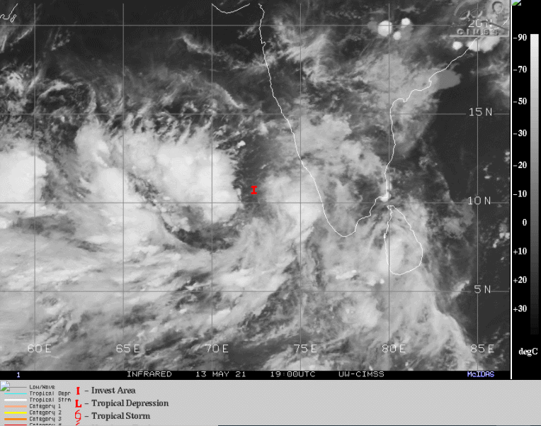 India y Pakistán pendientes del raro ciclón tropical Tauktae
