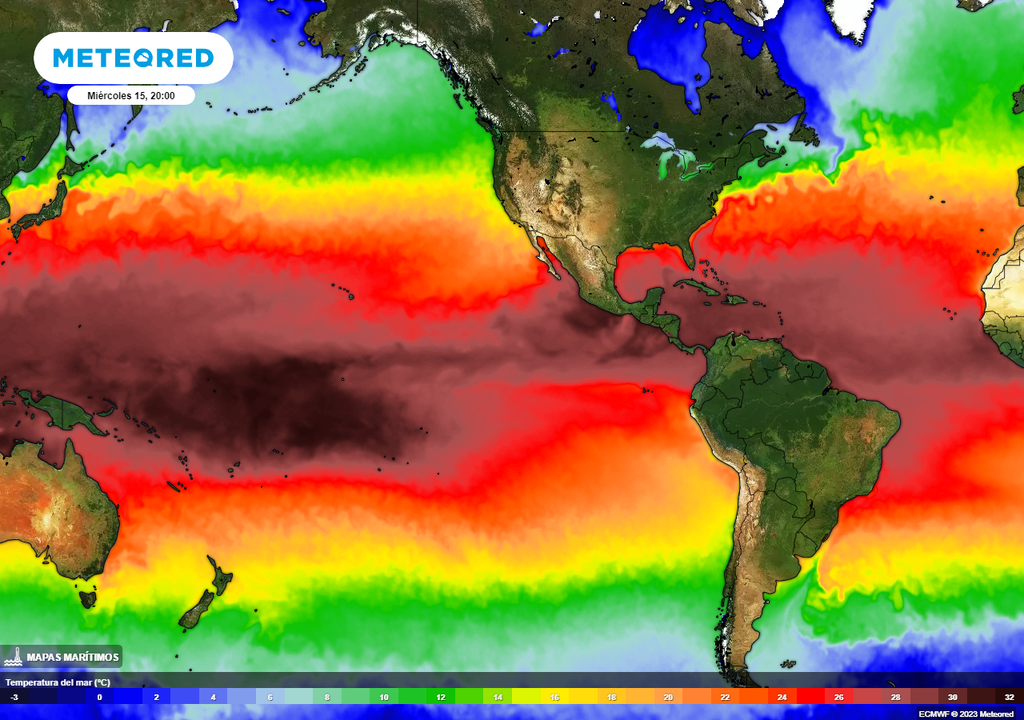 Temperatura de la superficie del mar Temperatura de la superficie del mar