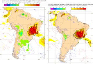 Índice de calor extremo volta a disparar nas regiões Sudeste, Centro-Oeste e Nordeste na próxima semana