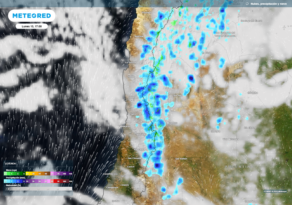 precipitación prevista precipitación prevista