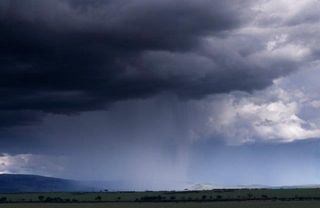 Influencia de la composición química y microbiana del polvo en la lluvia