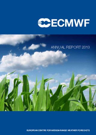 Informe anual de 2013 del CEPMP/ECMWF