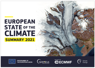 Informe anual sobre el Estado del Clima en Europa en 2021