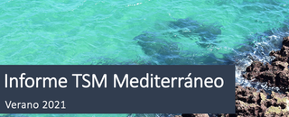 Informe temperatura superficial del mar del Mediterráneo: verano 2021