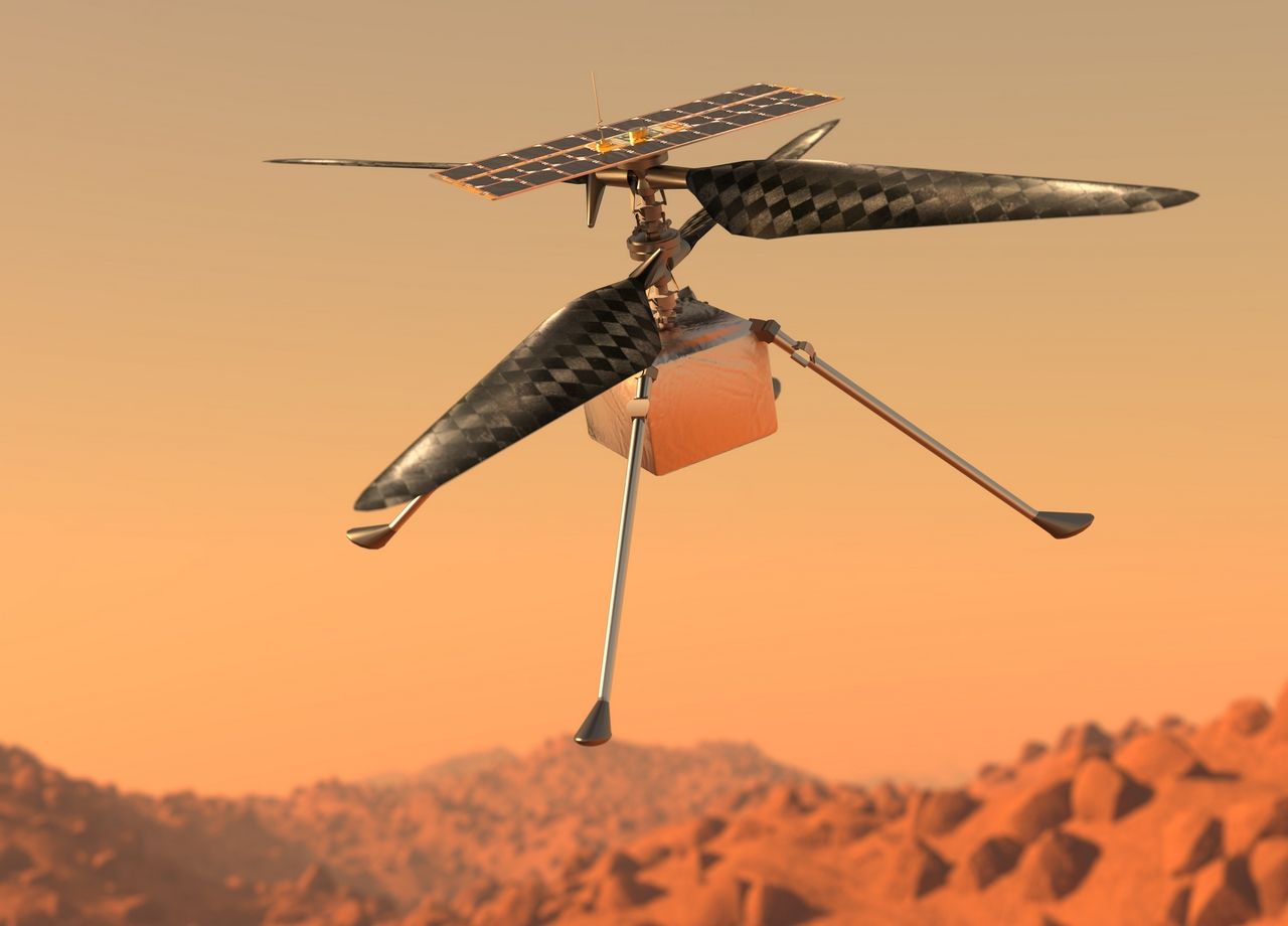 NASA is testing exploration helicopters on two different planets!