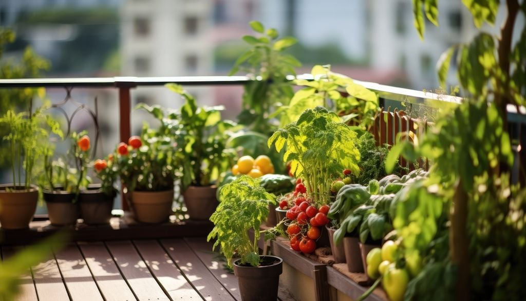 Un balcón puede convertirse en un pequeño huerto si se eligen especies y recipientes adecuados.