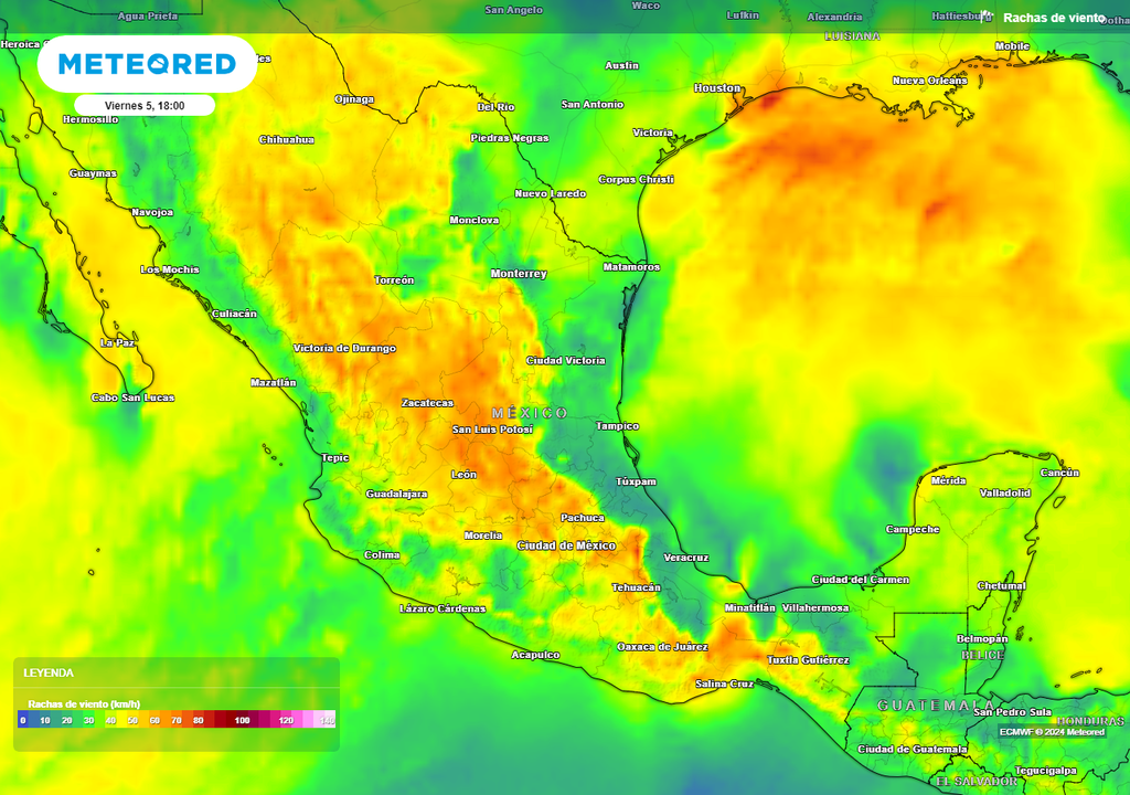 Ráfagas severas de viento