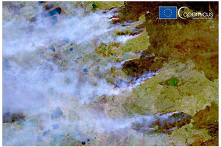 Inicio de la temporada de incendios en el hemisferio boreal