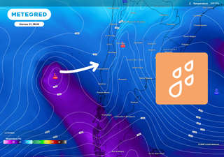 Inicio de semana cálido en Chile, pero el ECMWF advierte: baja segregada llegaría a la zona central el fin de semana