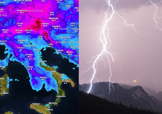 Allerta meteo: nelle prossime ore forti temporali e grandine in queste regioni, temperature sotto media. Fino a quando?