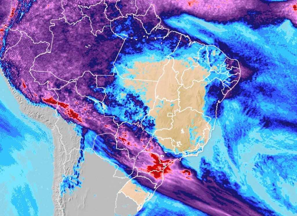 Alerta de chuvas intensas inmet