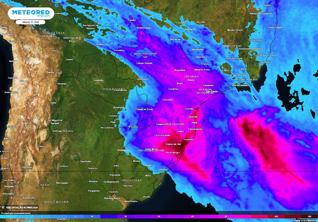 alerta de chuvas intensas inmet