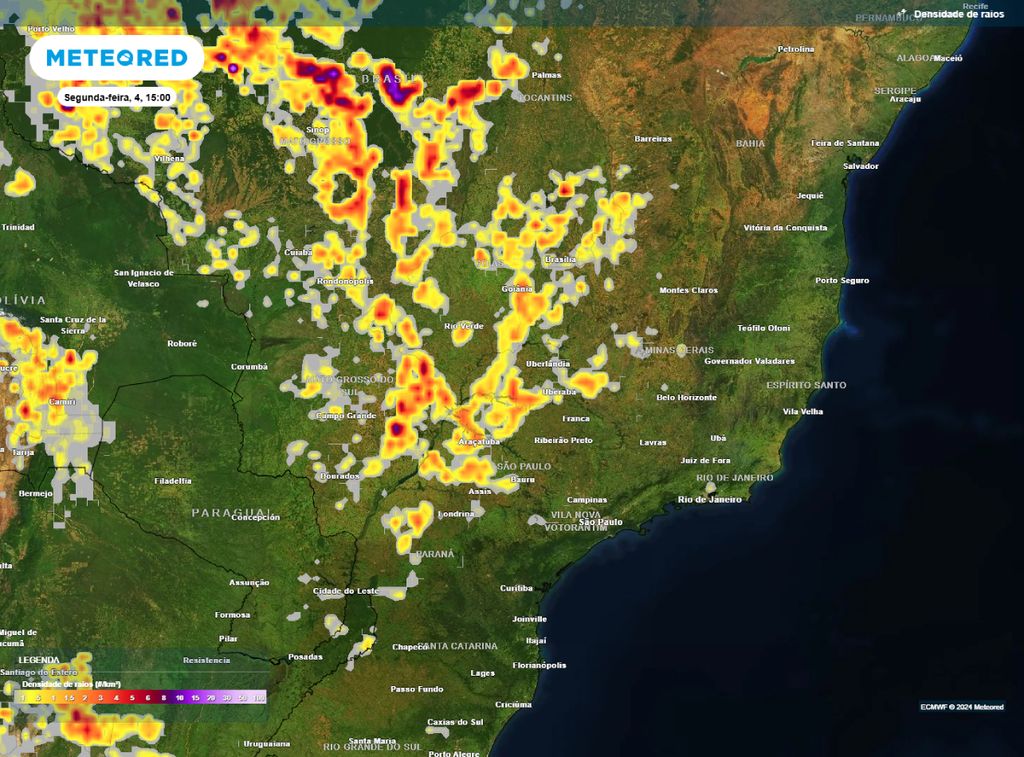 alerta de tempestades