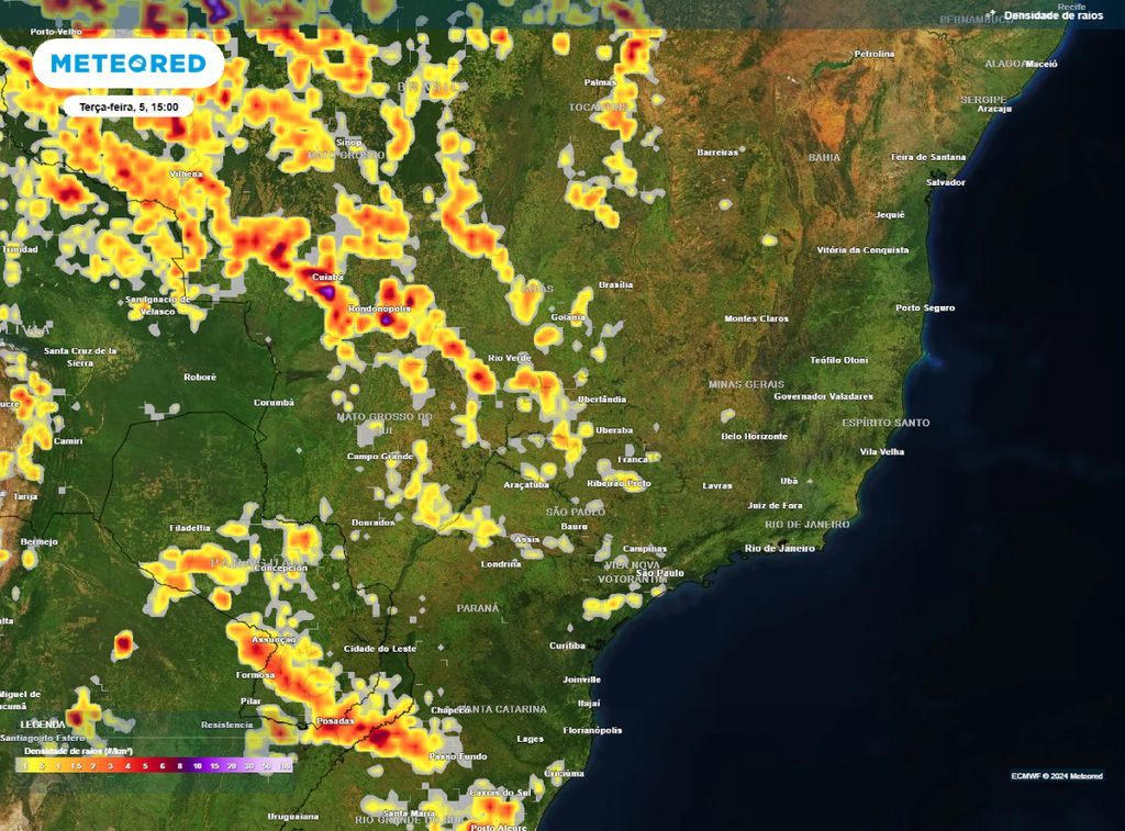 alerta região Sudeste