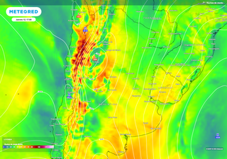 Inminente cambio de tiempo en Argentina: el SMN activa alertas por nevadas, fuertes vientos y Zonda