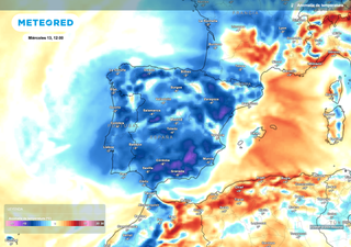 Inminente llegada del aire polar a España: ¿dónde bajarán más las temperaturas?