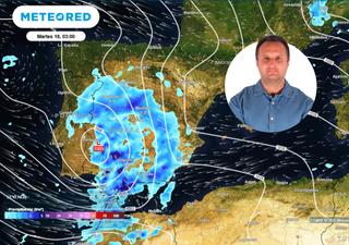 Inminente impacto de la borrasca Laurence en España, advierte Samuel Biener: zonas afectadas y las horas con más lluvias