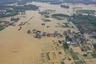 Inondations catastrophiques en Chine : 400 000 personnes évacuées !