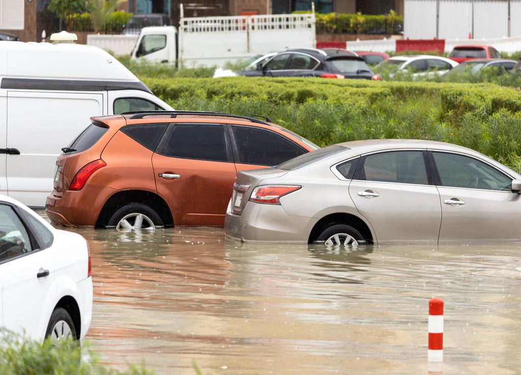 Inondations dramatiques à Dubaï lors de la journée du 16 avril.