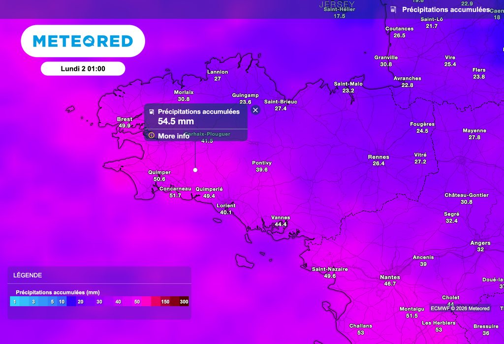 Encore de fortes pluies attendues d'ici la fin de la semaine ! Encore de fortes pluies attendues d'ici la fin de la semaine !