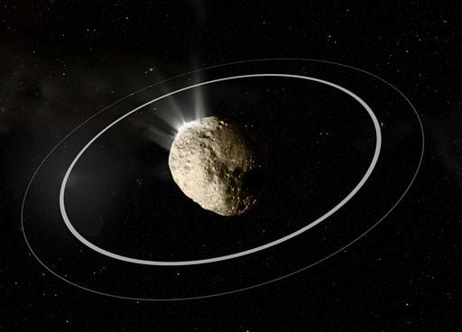 Inusual: ¡astrónomos descubren anillos formándose alrededor de un asteroide!
