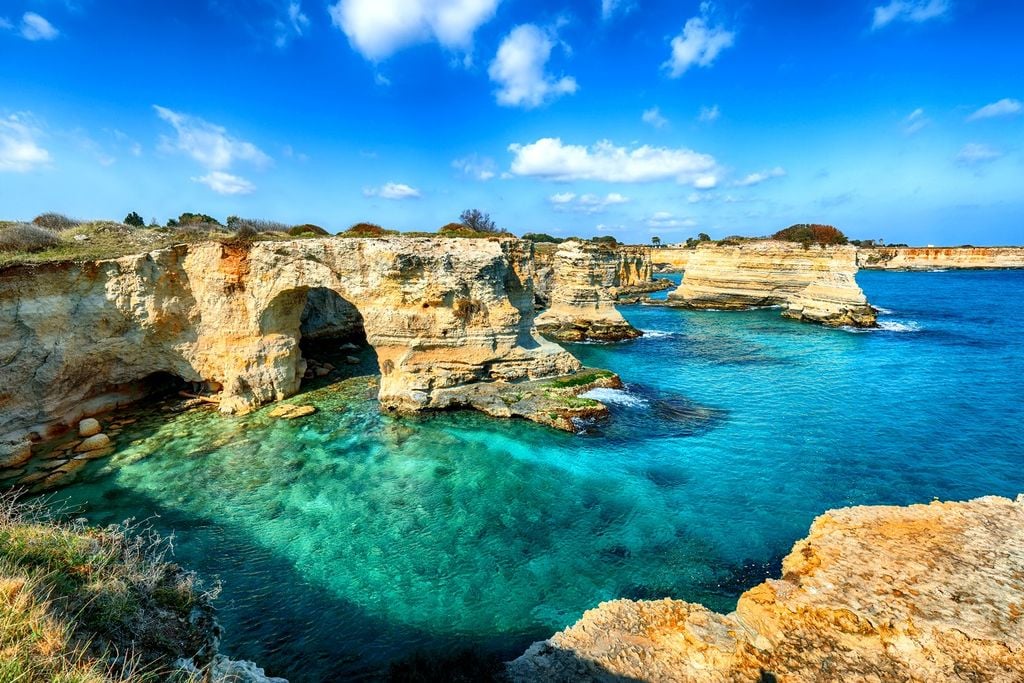 La fameuse arche des amoureux située dans le sud de l'Italie s'est écroulée le 14 février dernier