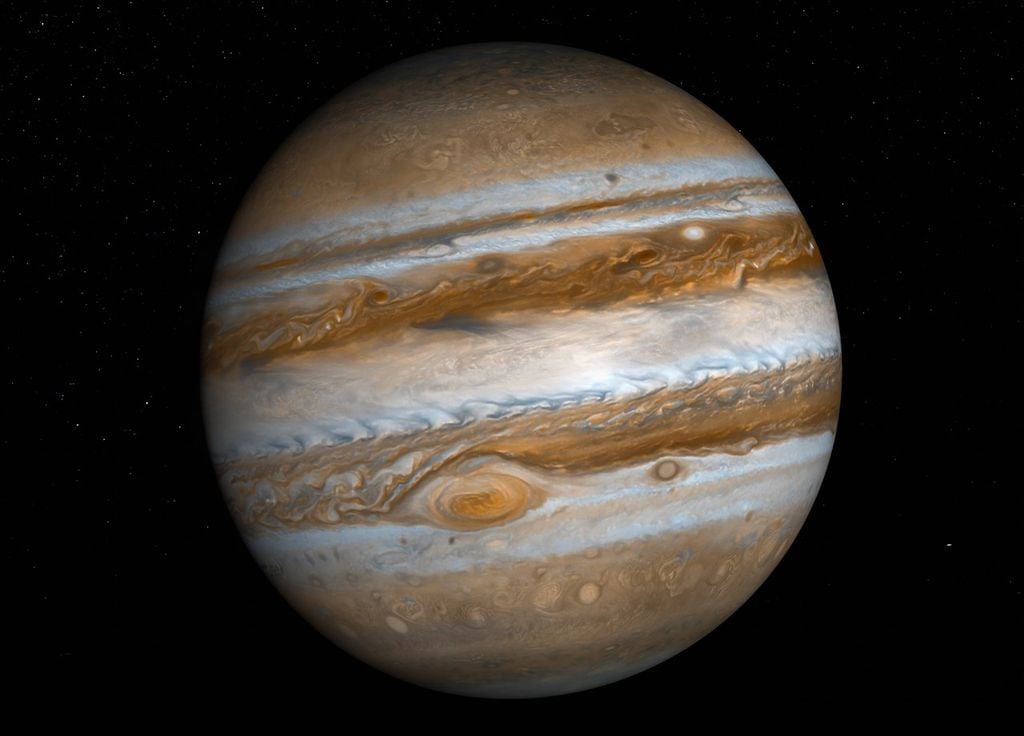 Jupiter est la plus grosse planète de notre Système solaire. Celle-ci pourrait contenir environ 1 300 Terres !