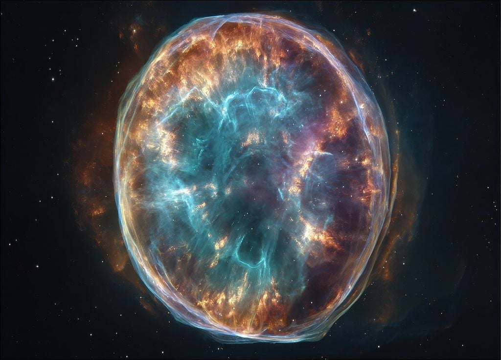 L'objet identifié par les astronomes australiens ont identifié un objet presque parfaitement sphérique à plus de 7000 années-lumière de la Terre, objet qu'ils ont nommé Teleios - Image d'illustration