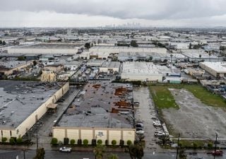 Insólitos tornados EF1 y EF0 ocasionan destrucción en el Sur de California