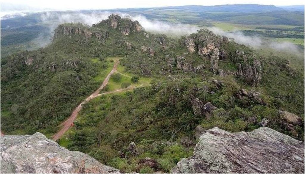 O Pico dos Pirineus, no Parque Estadual da Serra dos Pireneus, em Goiás. Crédito: Secima.