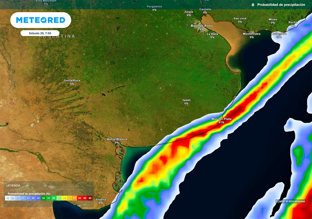 Probabilidad, Precipitaciones, Chaparrones, Nieve, Argentina