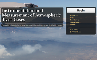 Instrumentos y medidas de los gases traza atmosféricos