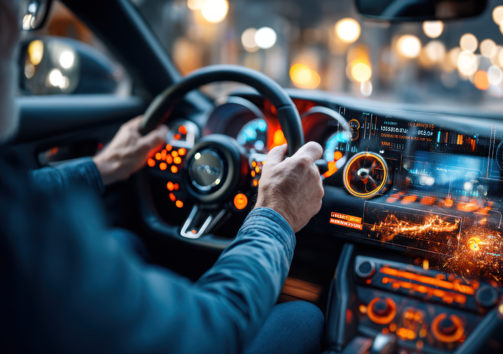 Inteligência artificial pode ajudar na redução de estresse para motoristas e servir como guia para evitar acidentes. Inteligência artificial pode ajudar na redução de estresse para motoristas e servir como guia para evitar acidentes.