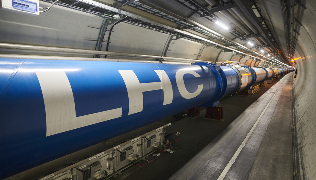 O CERN abriga o Grande Colisor de Hádrons (LHC), o maior e mais potente acelerador de partículas do mundo, usado para investigar a estrutura fundamental da matéria. Crédito: CERN O CERN abriga o Grande Colisor de Hádrons (LHC), o maior e mais potente acelerador de partículas do mundo, usado para investigar a estrutura fundamental da matéria. Crédito: CERN
