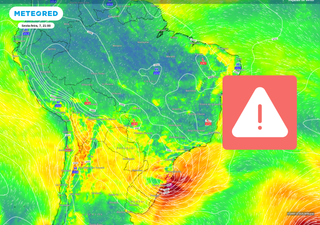 Intensa formação de ciclone pode atingir 5 estados do centro-sul do Brasil nesta semana