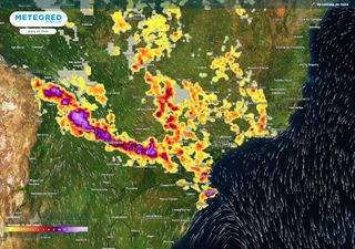 Intensa frente fria causa brusca queda das temperatura e risco de tempestades severas no Sul, Sudeste e Centro-Oeste